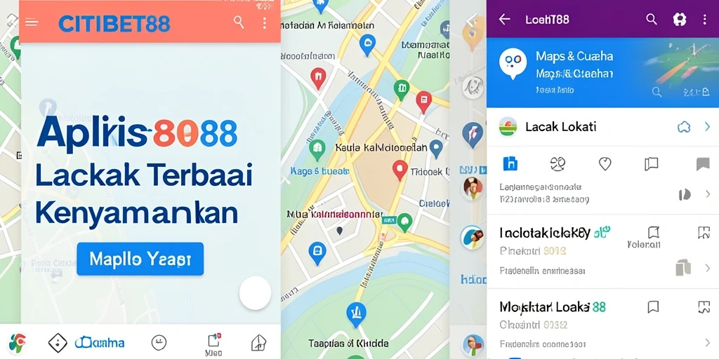 Antarmuka CITIBET88 menampilkan fitur pelacakan lokasi yang akurat.
