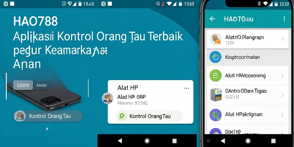 Tampilan antarmuka HAO788 yang intuitif dan mudah digunakan.