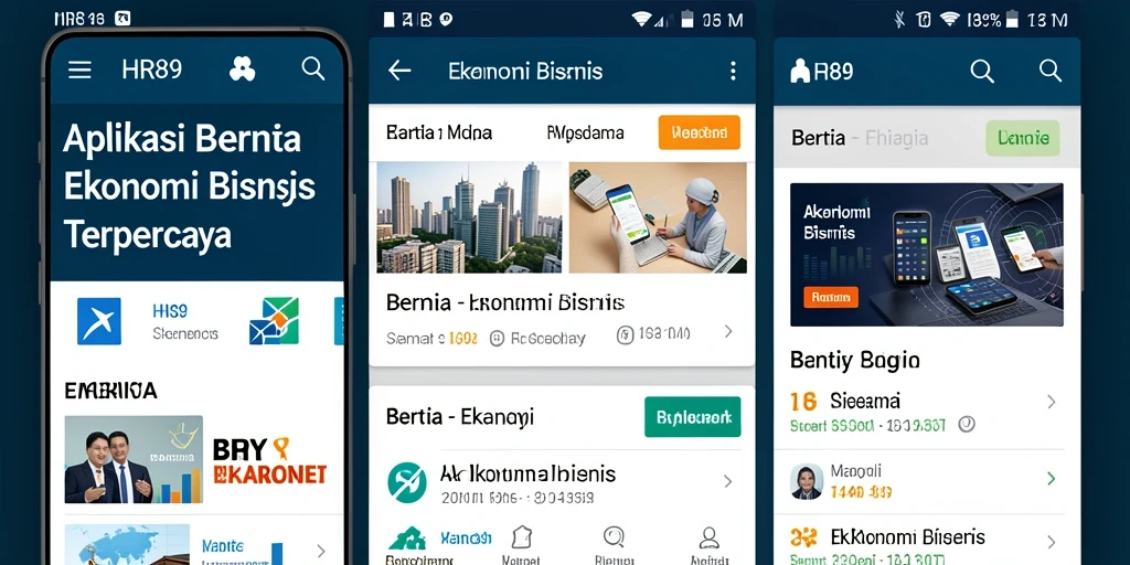 Tampilan antarmuka HR89 yang informatif dan menarik.