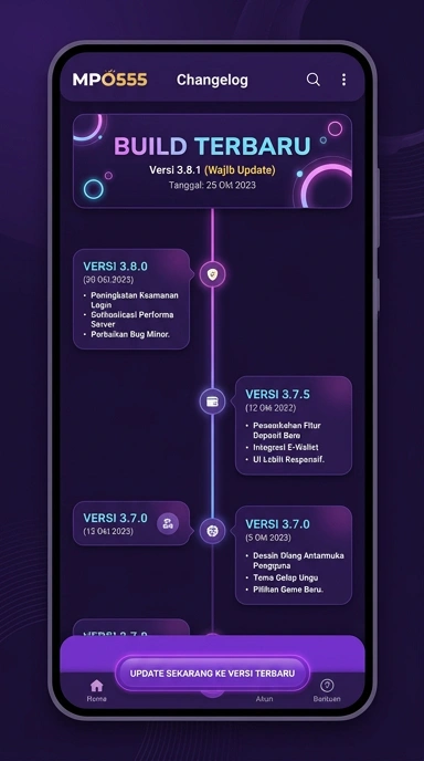 Riwayat Versi mpo555 untuk Pengguna Android Indonesia